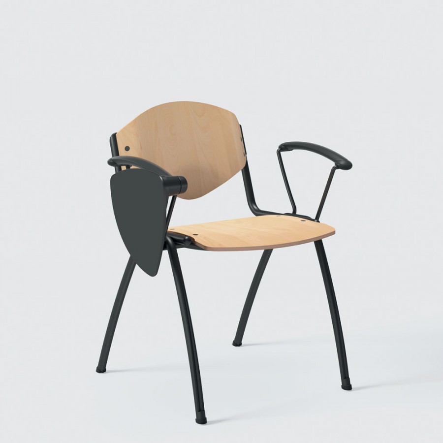 Scaun pentru sala de lectura Aresline Omnia Contract